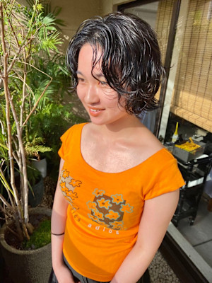 髪質改善/カット/カラー/パーマ/ショート/ボブ/aujua