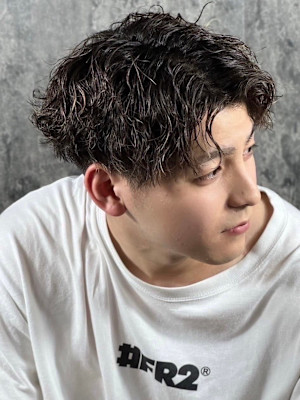 スパイラルナチュラルパーマ