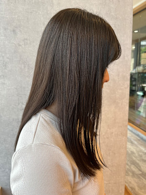 ロング オリーブグレージュ