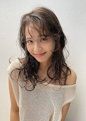 レイヤーcut＋ナチュラルパーマ