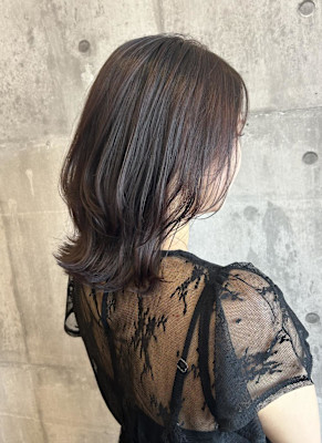 ラベンダーブラウン/レイヤーミディ