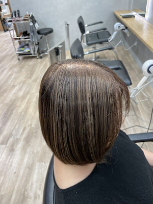 G 白髪ぼかしハイライト