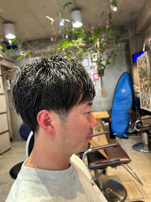 ツーブロックマッシュ