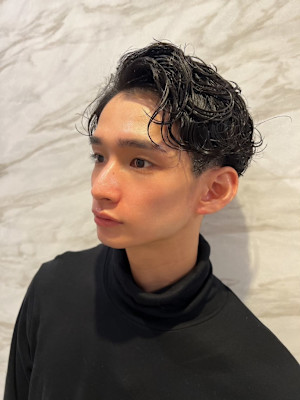 【Lond渋谷店】ビジネスショートパーマ