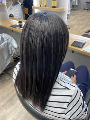 G 白髪ぼかしハイライト