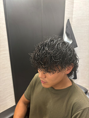 スパイラルパーマ