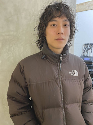 ニュアンスパーマ_メンズパーマ_ミディアムパーマ_下北沢