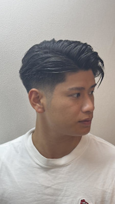 ハーフバック　ローフェード　ビジネススタイル