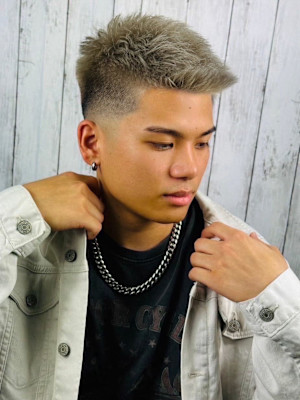 ハイライトスキンフェード