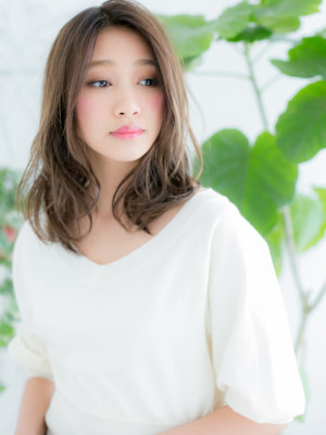 大人フェミニン☆エアリ-かきあげロング