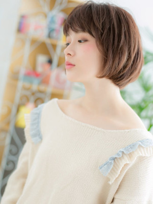 【仙台 Nelu】ラフニュアンス!マッシュショートe