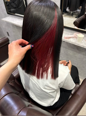 ブリーチ　ケアブリーチ　ダブルカラー　ハイライト　韓国　