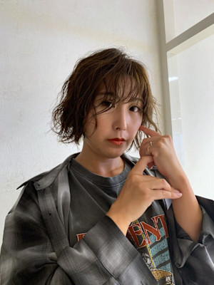 大人かわいいボブパーマ♪