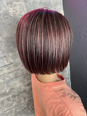 白髪ぼかしハイライトケアカラー【池袋・池袋東口・池袋駅】