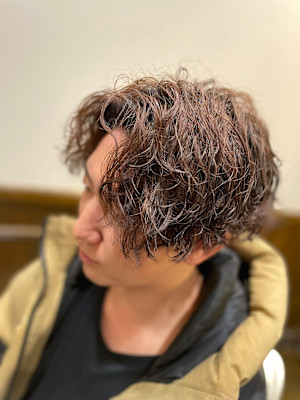 スパイラルパーマ