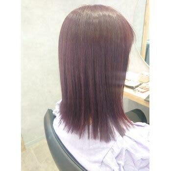 カシスレッド×外ハネミディ