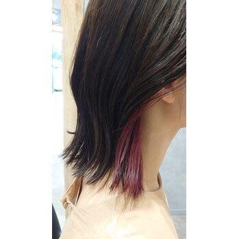 インナー×マジェンタピンク