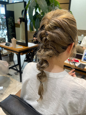 ヘアアレンジ！