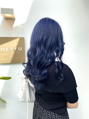 前髪/アンブレラカラー/こなれミディ/イメチェン/ウェーブ