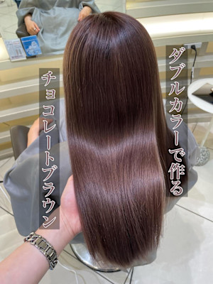 『チョコレートブラウン』秋のおすすめカラー