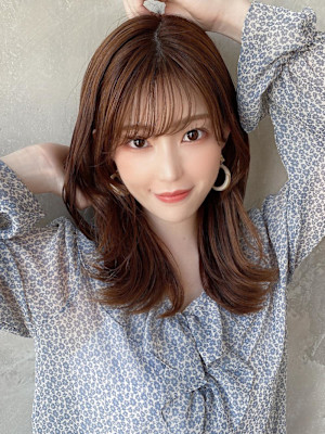 30代/40代/レイヤーカット/前髪/イメチェン/韓国ヘア