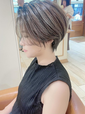 大人かわいいショート【ショート、髪質改善240901】