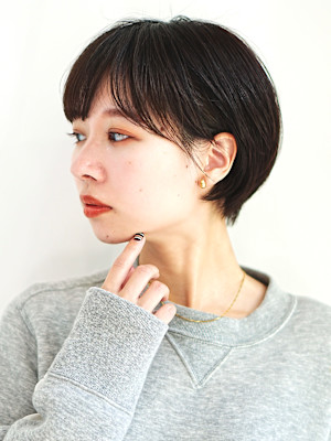 大人丸みショート