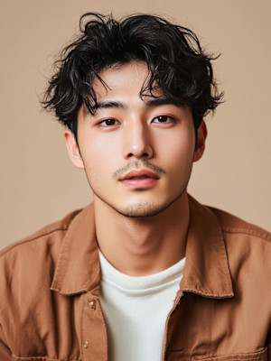 【メンズ】ニュアンスパーマ