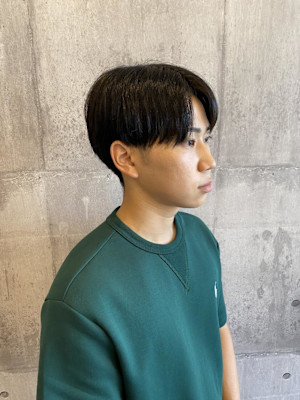 マッシュ×2wayバング