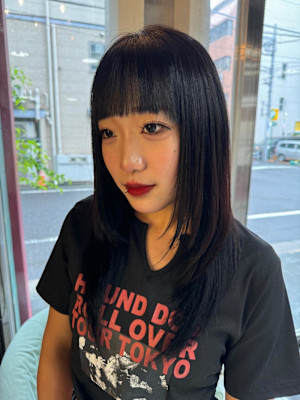 ぱっつんバング×レイヤー【錦糸町北口】/ anri