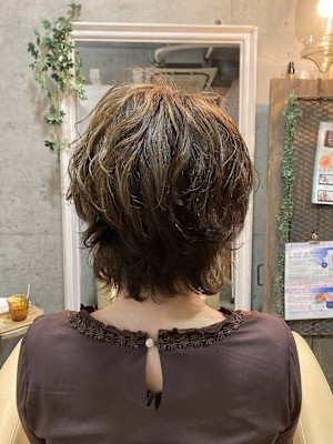 大人カッコイイ★ショートウルフ★30代40代50代60代