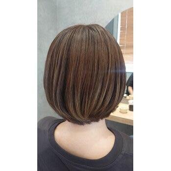 お手入れ楽チン♪丸みボブヘア！