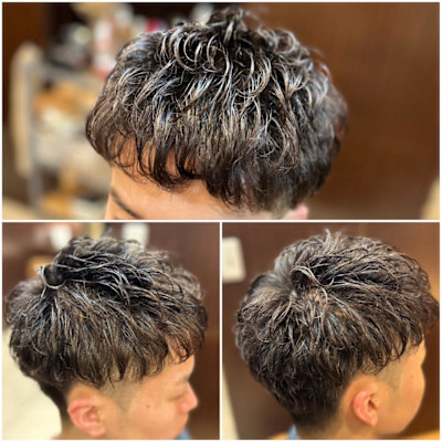 ビジネスナチュラルパーマ