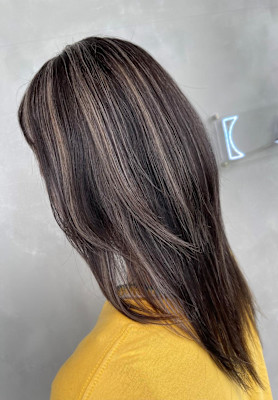 上品ハイライト/白髪ぼかし/大人グレージュ