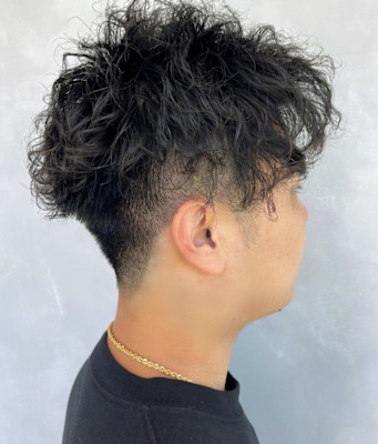 ツイストスパイラルパーマ/メンズパーマ/ツーブロック