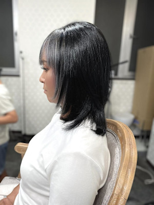 シルバーインナーカラー