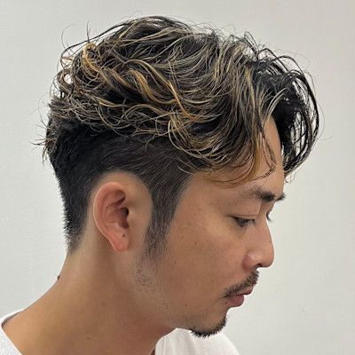 ラルフカール　オールバック