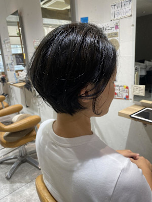 クセを生かしたショート