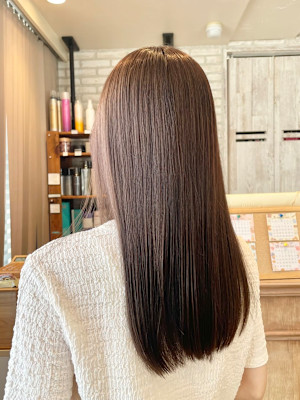 ワンカラーで透明感カラー＊°