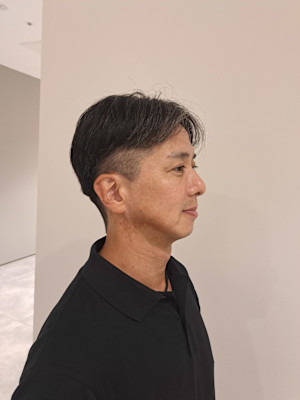 ナチュラルツーブロック　メンズ理容室　床屋　barber