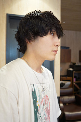 ツイストスパイラルパーマ/メンズパーマ/平塚美容院