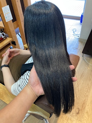 お客様髪質改善データ1394（酸性縮毛矯正）