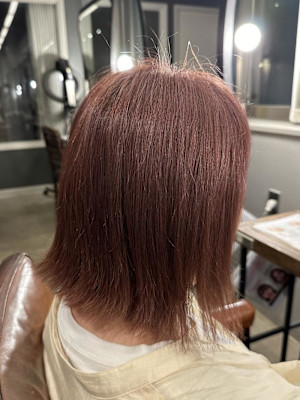 ボルドーカラー