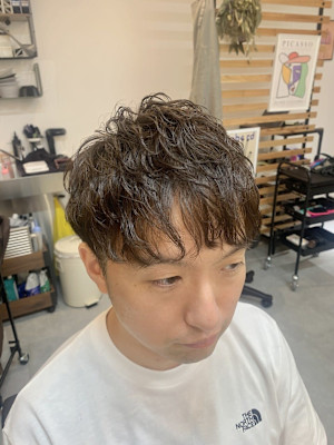 スパイラルパーマ