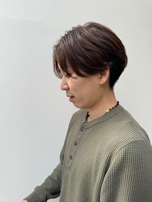 あなたの似合うがわかる！センターパート×ニュアンスパーマ