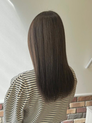 グレージュ　韓国ヘア 10代20代30代