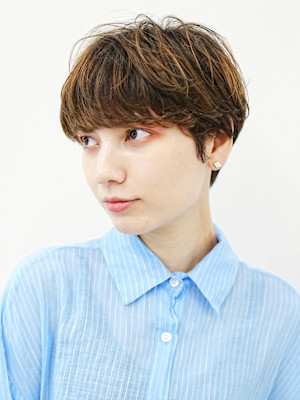 大人ふんわりショート