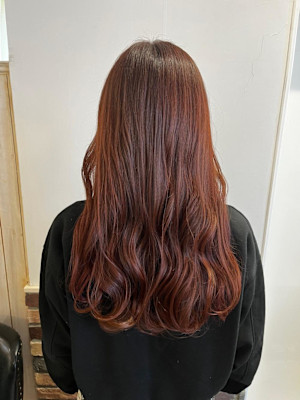 暖色カラーお客様スタイル