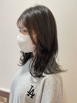 グレージュ　韓国風　20代30代40代