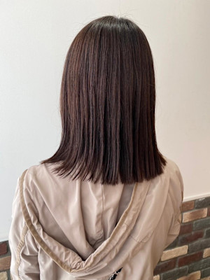 酸性ストレート　外ハネ　ボブ　20代30代40代